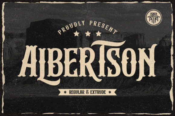 Albertson: A Bold Retro Blackletter Font for Striking Designs