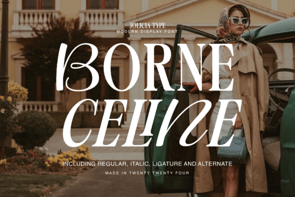 Borne Celine: Where Parisian Chic Meets Typographic Elegance