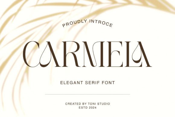 Carmela: Elegant Serif Font for Luxury Designs