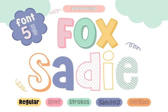 Discover the Playful Charm of Fox Sadie Font
