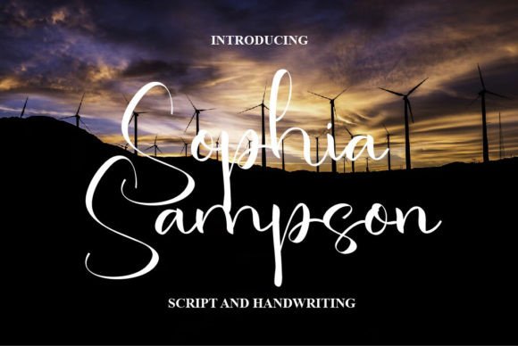 Discovering the Charm of Sophia Sampson Font