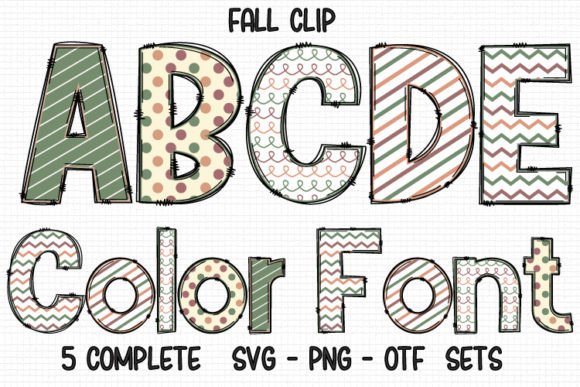 Fall Clip: Your Festive Font for Autumn Designs