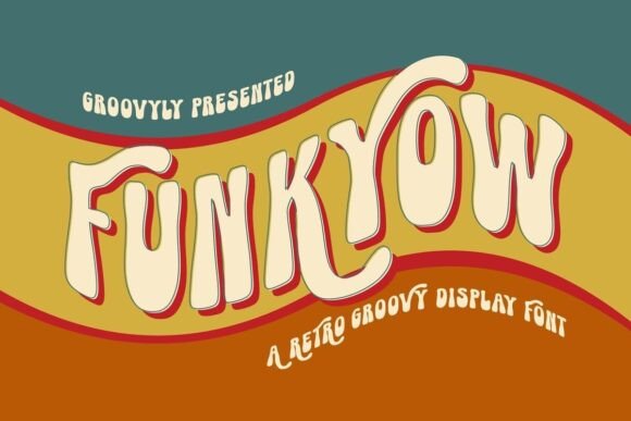 Funkyow: The Playful Retro Font for Energetic Designs