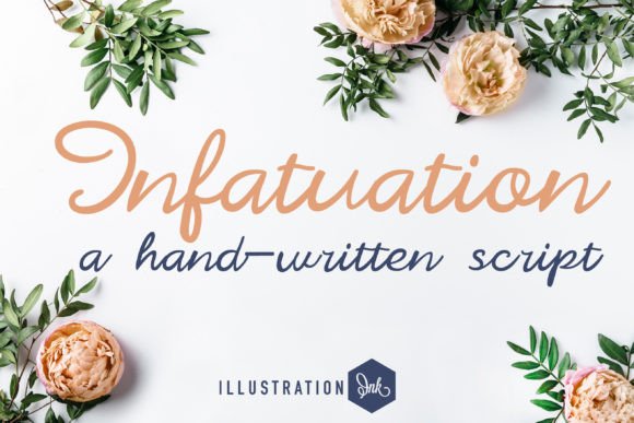 Infatuation: A Traditional Cursive Font for Elegant Designs