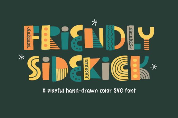 Meet Friendly Sidekick: The Bold, Charming Font for Your Next Design