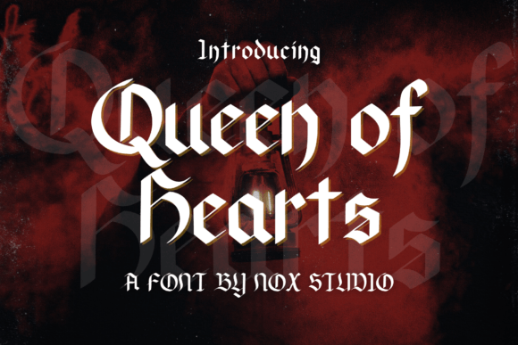 Queen of Hearts: A Gothic Font with Classical Flair